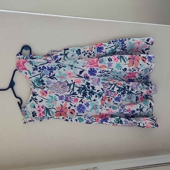 OshKosh floral cap sleeve dress, size 7, great condition. - Picture 6 of 7